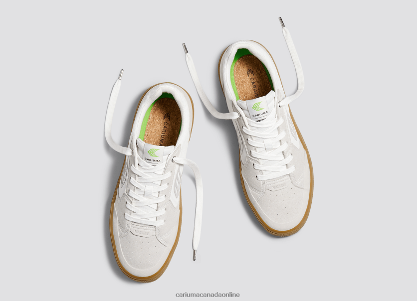 Cariuma Skate Shoes | Cariuma Women Off-White Vintage Gum/Grey HPBV8Z336